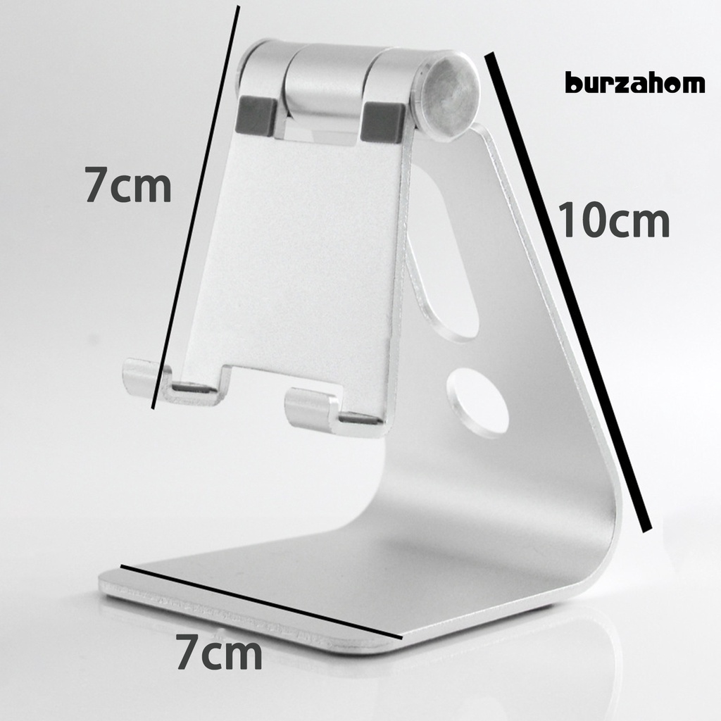 Giá Đỡ Điện Thoại / Máy Tính Bảng Bằng Kim Loại Chống Trượt Chịu Được Sức Nặng 270 Độ