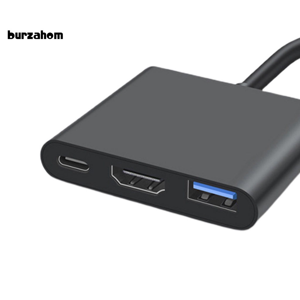 Bộ Chia Cổng USB 3.0 PD Sạc Nhanh 4K 1080P Đầu Ra USB-C Sang HDMI Cho Văn Phòng