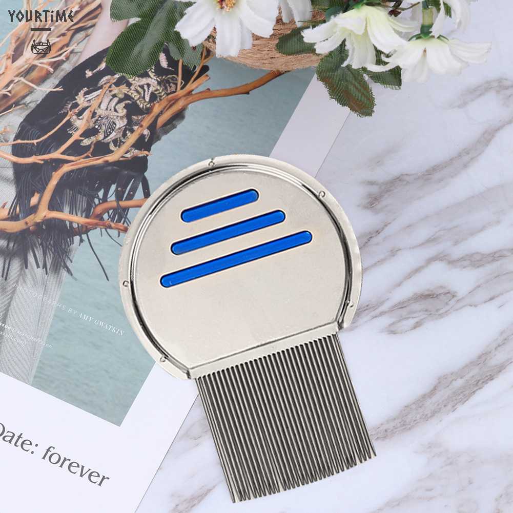 Lược Chải Tóc Mật Độ Cao Bằng Thép Không Gỉ Tiện Dụng