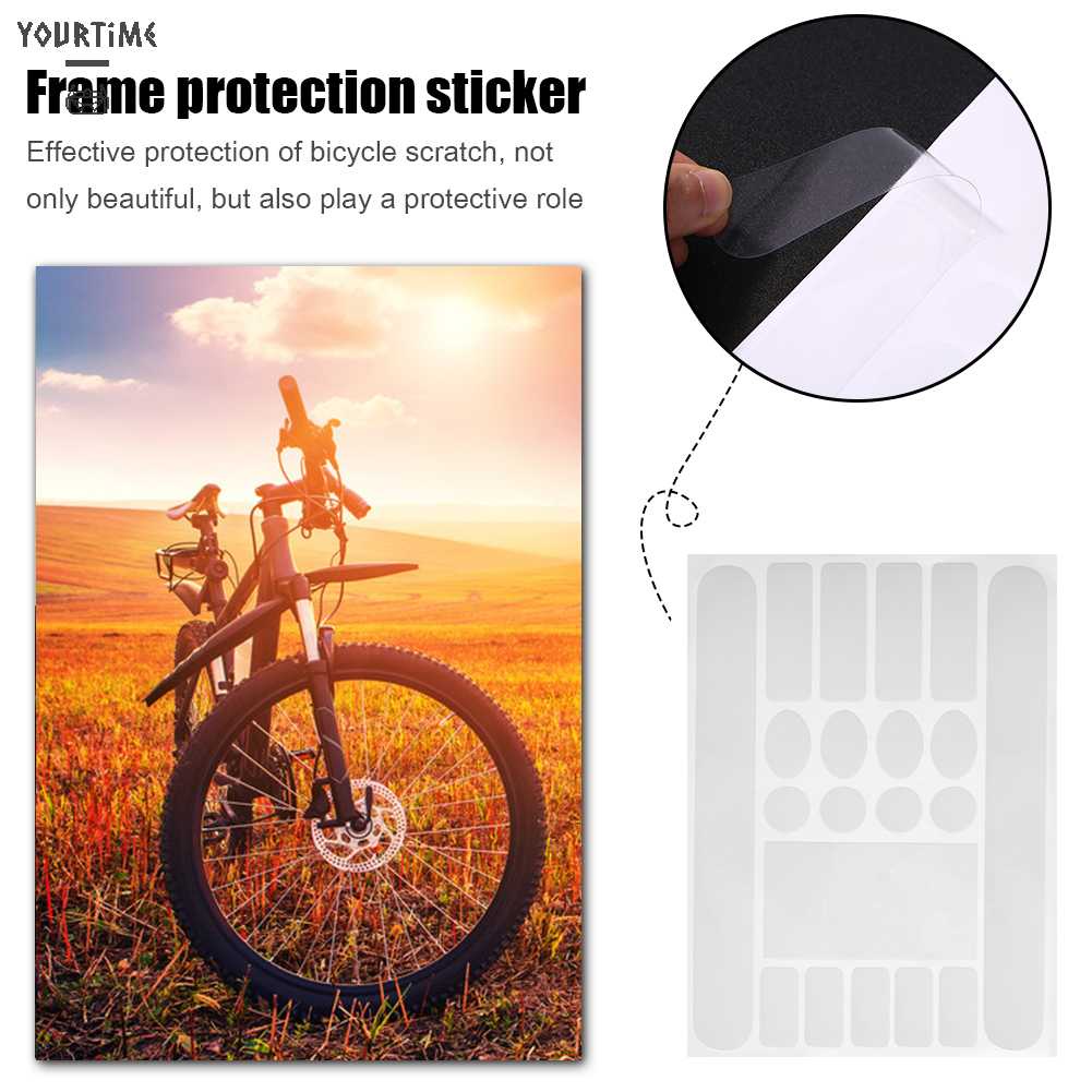 Miếng Dán Khung Xe Đạp Chống Trầy Xước Tiện Dụng