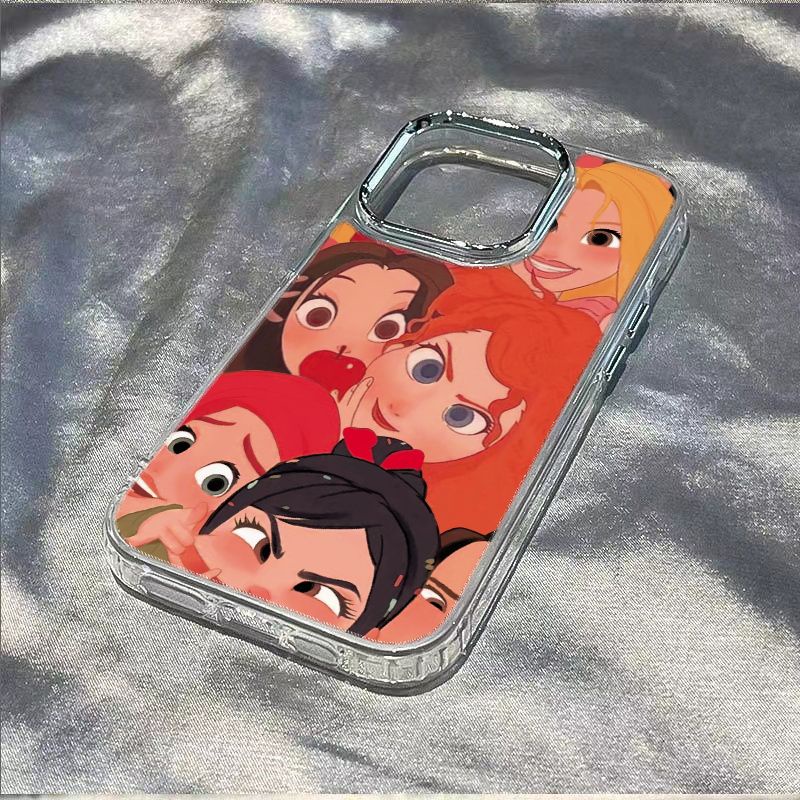✅Ốp Điện Thoại Dẻo Họa Tiết Hoạt Hình Kiểu Công Chúa Chống Sốc Cho iPhone12 11 / plusmax87 13 NO38