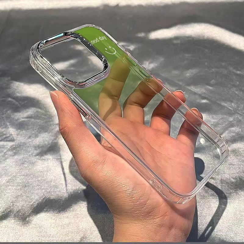 ✅Ốp Điện Thoại Mềm Chống Sốc Họa Tiết Mặt Cười Màu Gradient Cho Iphone 14pro 11In 128Max13 7 66FT