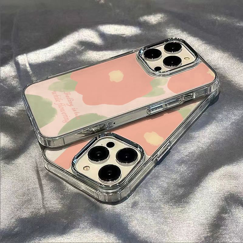 ✅Ốp Điện Thoại Mềm Chống Sốc Họa Tiết Hoa Cho Iphone 14Pro 11Plus 12 8 7 13max / ZVSO