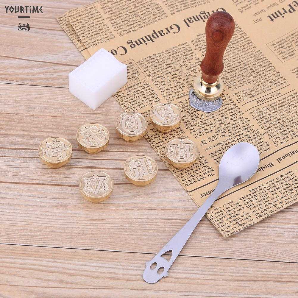 Con Dấu Đóng Sáp Niêm Phong Bì Thư Bằng Đồng Phong Cách Vintage Châu Âu