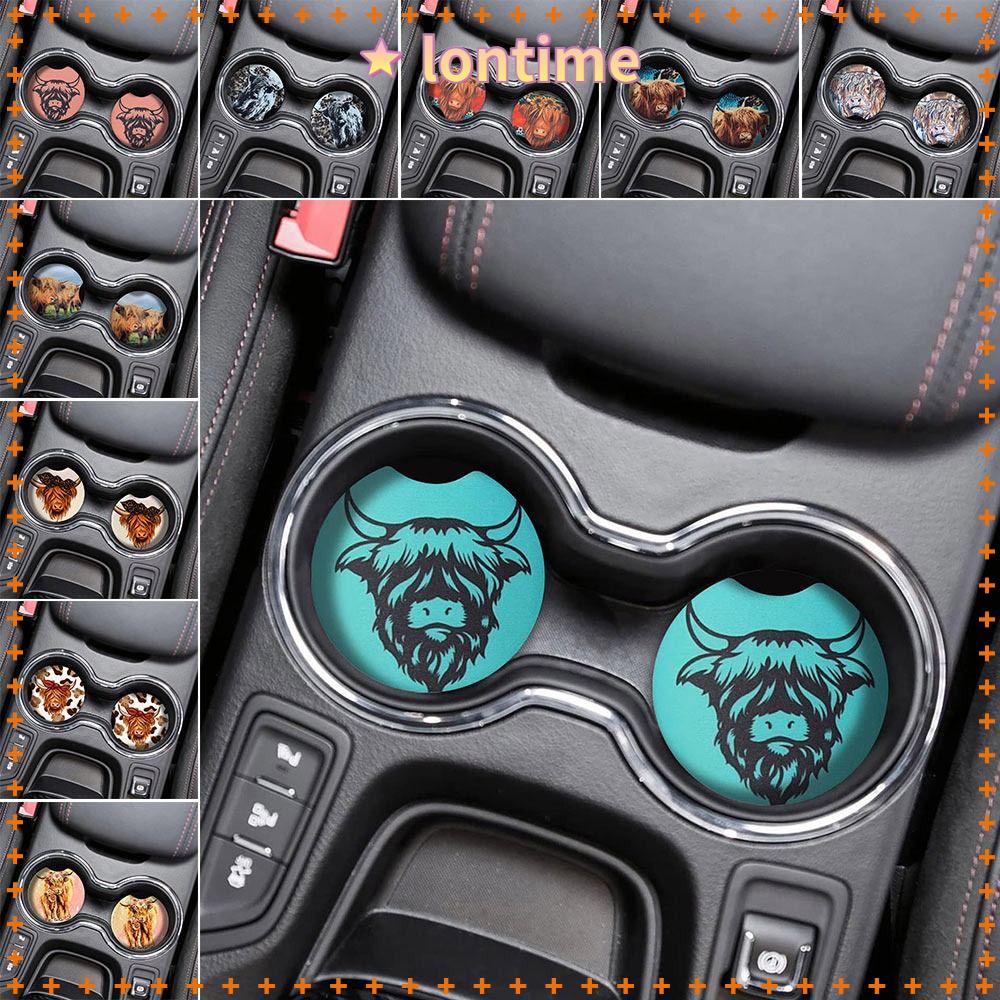 Bộ 2 Đế Lót Ly Chất Lượng Cao Cho Xe Hơi