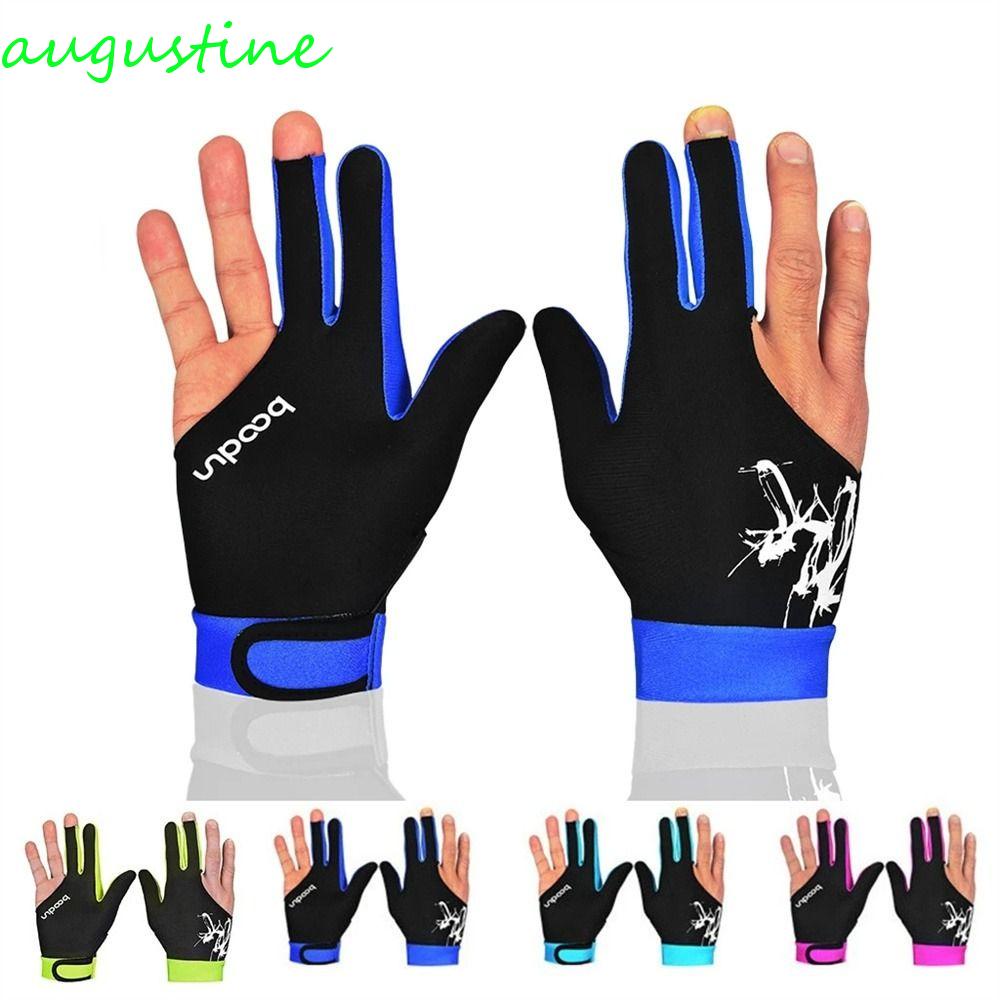 Găng Tay Chơi Bida Ba Ngón Chống Trượt Chất Lượng Cao Cho Nam Nữ