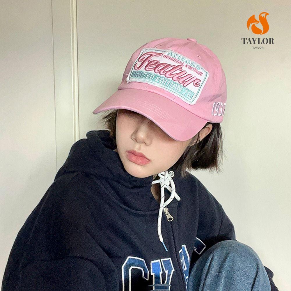 Mũ Lưỡi Trai Chống Nắng Vành Cong In Chữ TAYLOR1 Phong Cách Punk Cổ Điển Thời Trang Mùa Hè Cho Nam