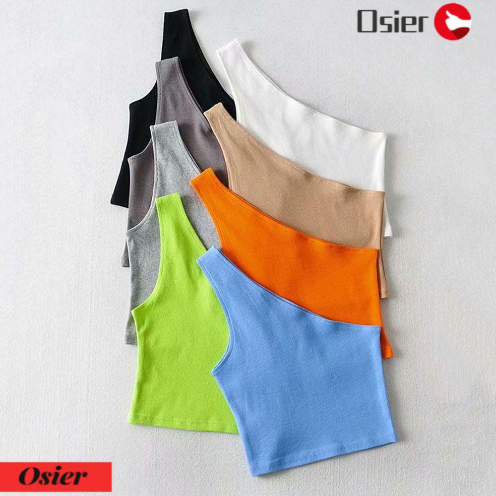 1 Áo Lửng Sát Nách Cổ Chéo Thời Trang Quyến Rũ Cho Nữ