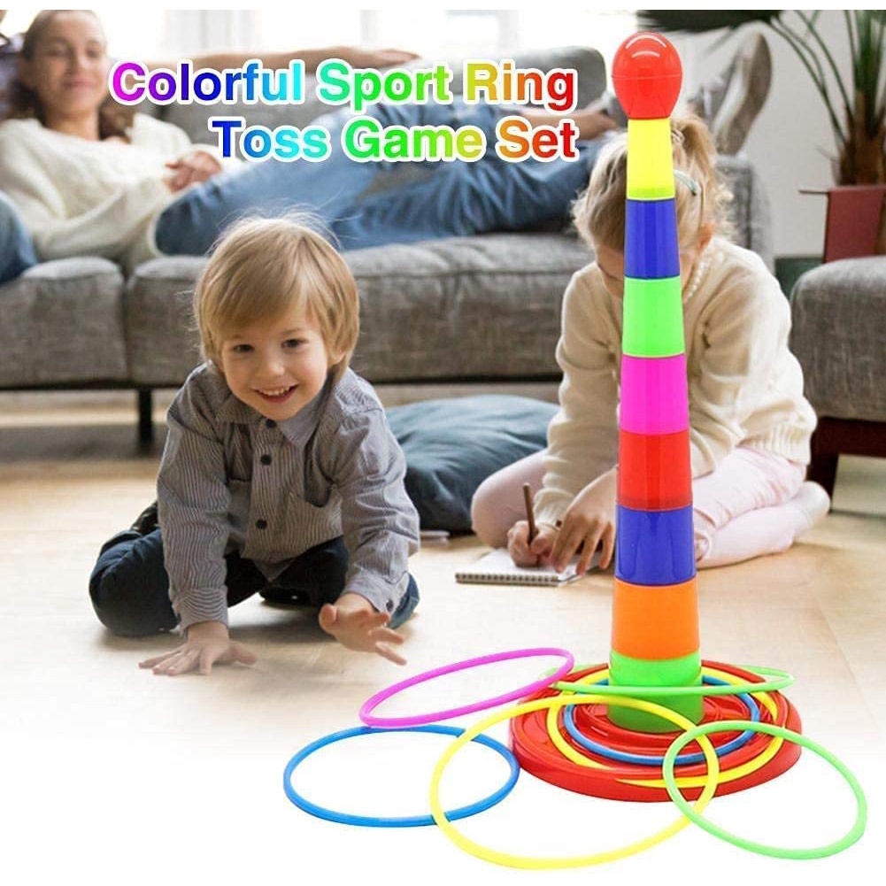 THROW CIRCLE TOY THROWING RING GAME CHILDREN CREATIVE EDUCATIONAL TOYS FOR KIDS GIFTS