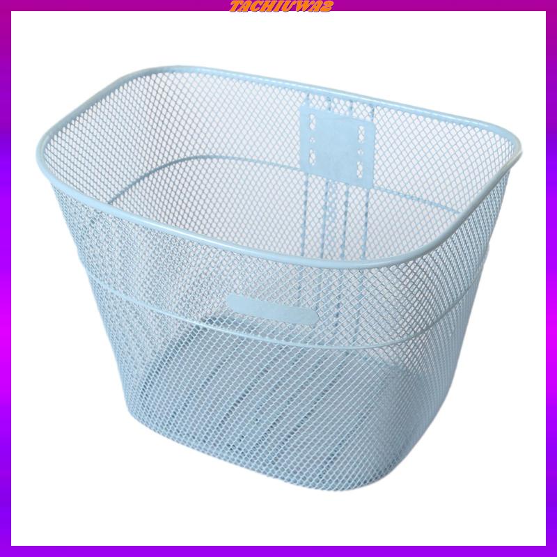 [Tachiuwa2] Giỏ Xe Đạp Bền Bỉ Chống Rỉ Sét Dùng Đi Mua Sắm / Đi Học / Đạp Xe