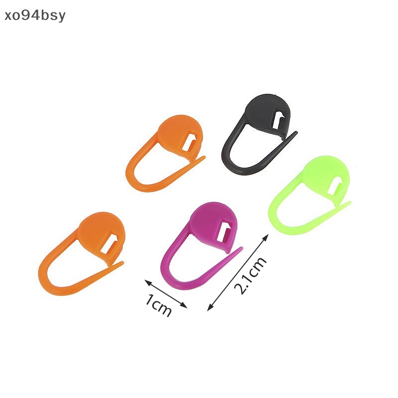 Set 100 Nút Đánh Dấu Đan Len Nhiều Màu Sắc xo94bsy