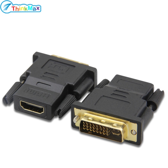 Thinkmax Cáp ChuyểN DVI 24 + 1 Sang HDMI DVI 24 + 1 Sang HDMI 1080P Cho PC