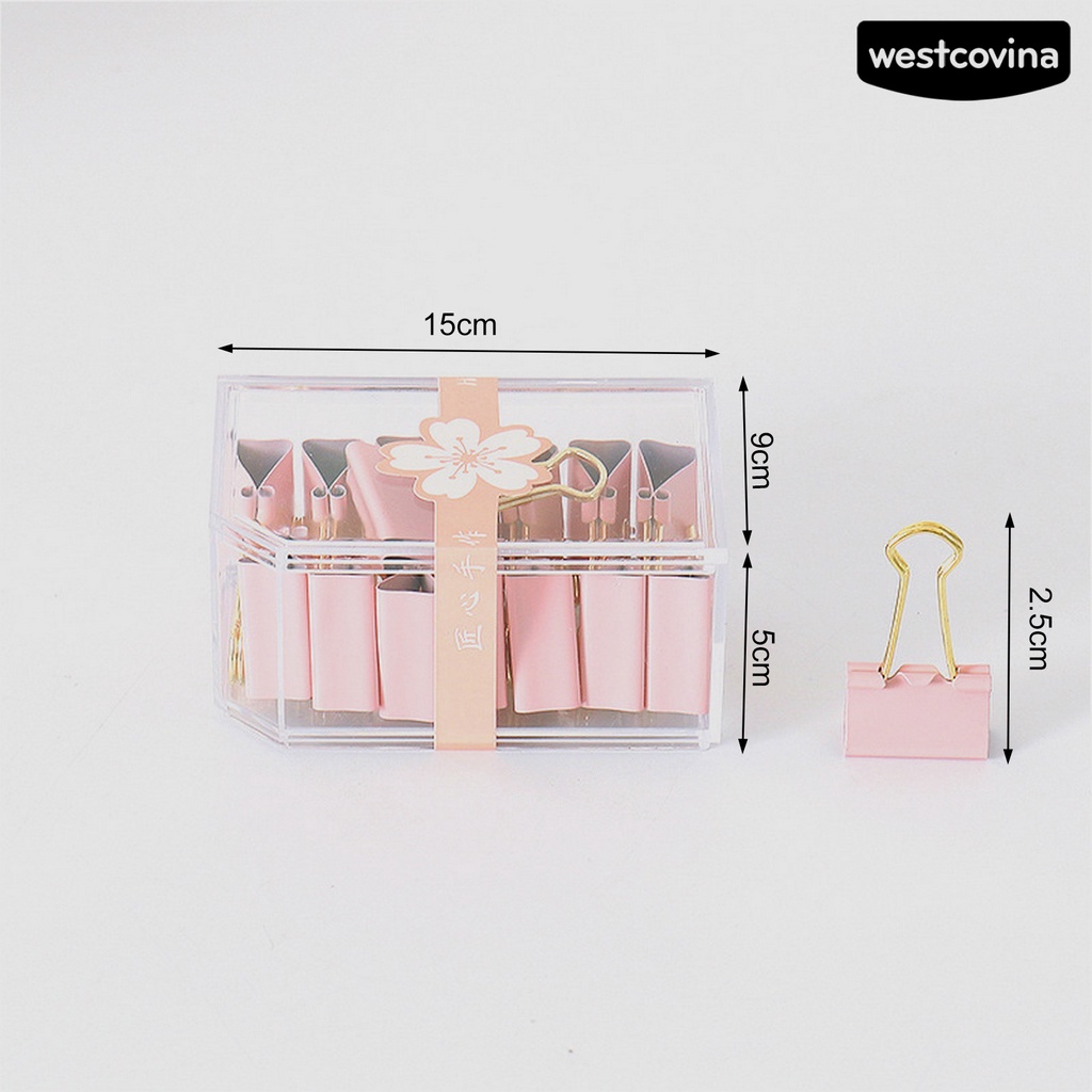 [WSTN]✎1 Bộ Kẹp Đánh Dấu Trang Sách Bằng Kim Loại Đuôi Dài 25mm Đa Năng Giá Đỡ