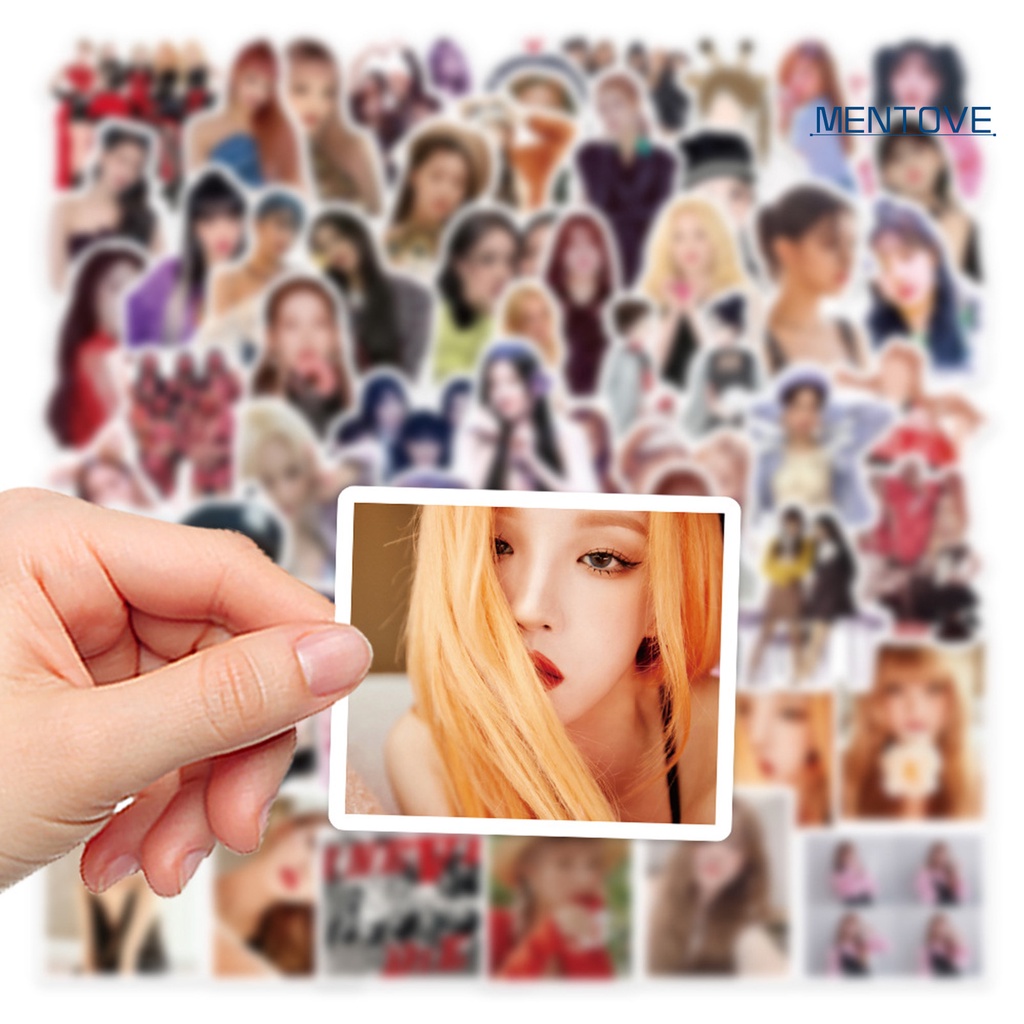 Bộ 60 Miếng Dán Tự Dính Họa Tiết Graffiti Kiểu Hàn Quốc Trang Trí Tiệc