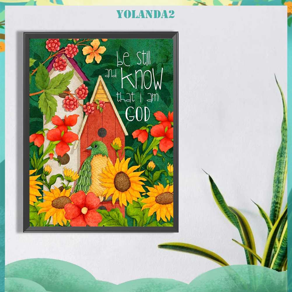 Tranh Đính Đá Kim Cương Toàn Bộ 5D DIY Hình Vẽ Thiên Nhiên