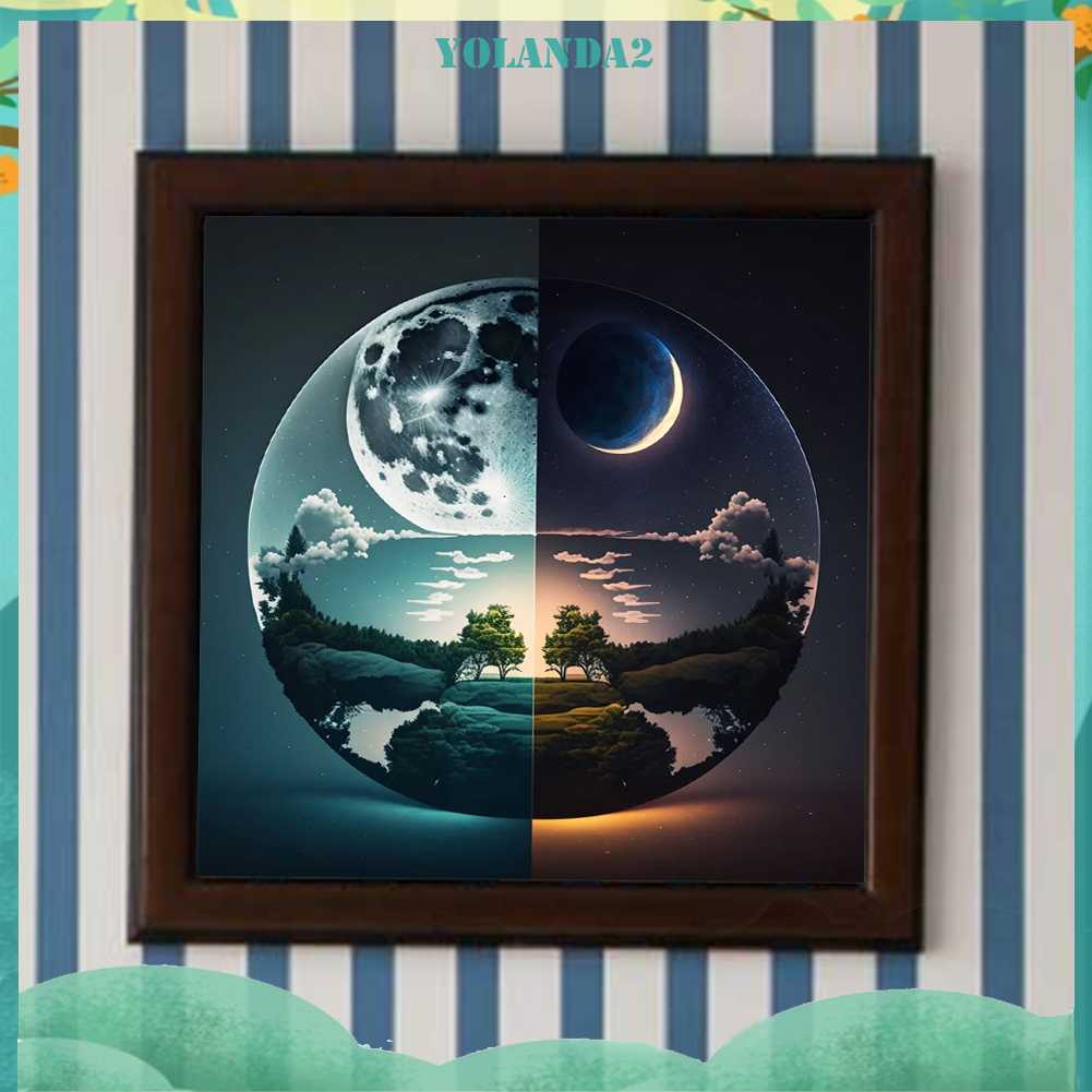 Tranh Đính Đá Kim Cương Toàn Bộ 5D DIY Hình Vẽ Theo Mùa Trang Trí Nghệ Thuật