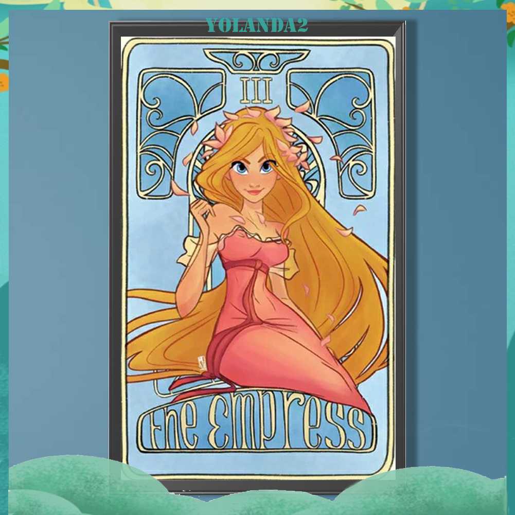 Bộ Tranh Đính Đá 5D Họa Tiết Hoạt Hình Độc Đáo DIY Dùng Trang Trí Nhà Cửa