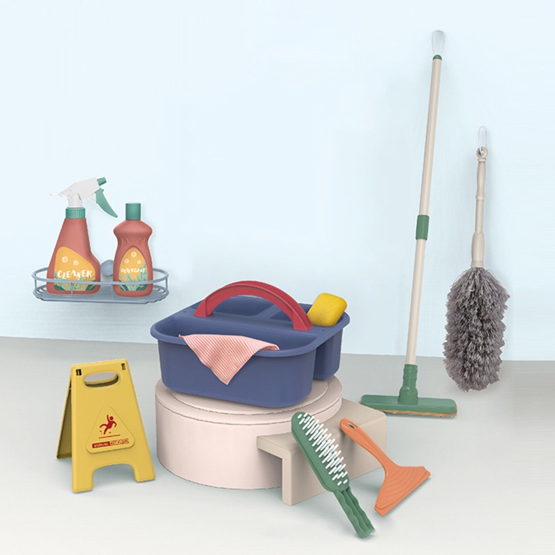 Set 11 Món Đồ Chơi Dọn Dẹp Các Bữa Tiệc Cho Bé