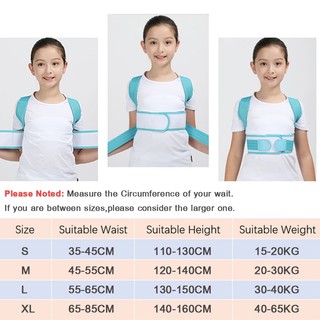CHILDREN POSTURE CORRECTOR BACK POSTURAL TRAINER CLAVICLE SPINE SHOULDER CORRECTION ADJUSTABLE LENGTH BRACE SUPPORT KID BOY GIRL