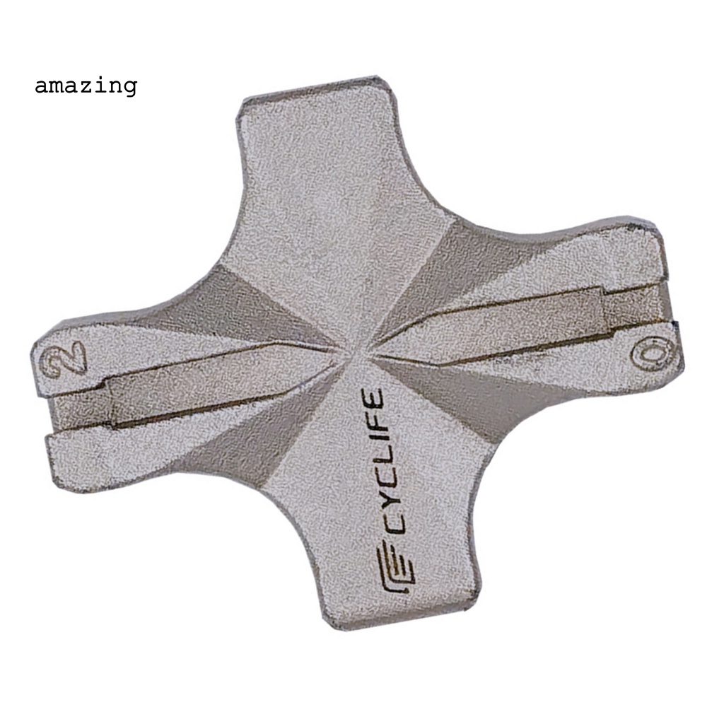 Cờ Lê Điều Chỉnh Căm Xe Đạp Bằng Thép Cứng Chắc Chắn Chống Mòn