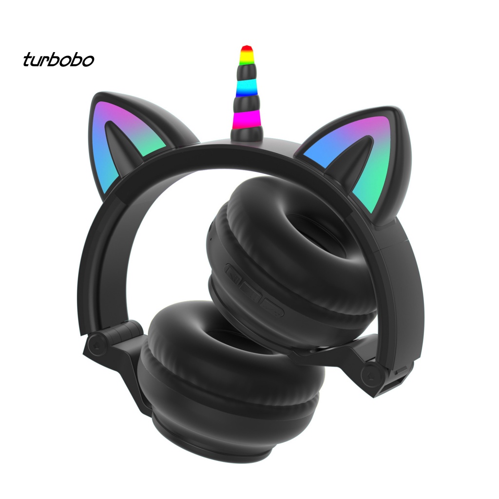 Tai Nghe Không Dây Bluetooth 5.0 Giảm Tiếng Ồn Hình Hoạt Hình Có Thể Điều Chỉnh Âm Lượng