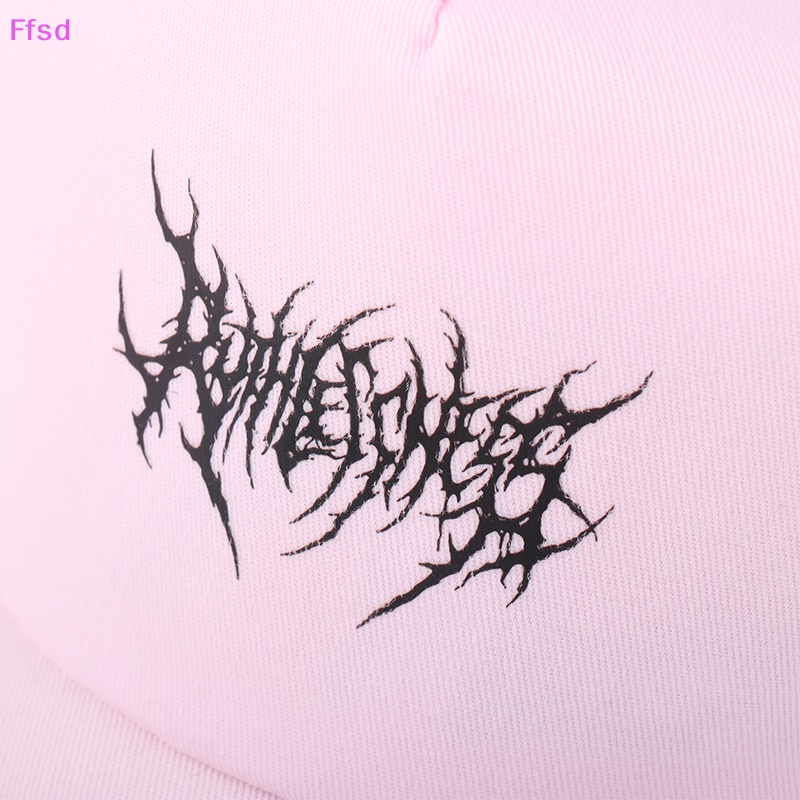 {Ffsd} Mũ Bóng Chày Cotton Thêu Hình Phong Cách Punk Frauen Gothic Đường Phố Thời Trang Thể Thao Ngoài Trời Cho Nam Và Nữ * Bán Chạy