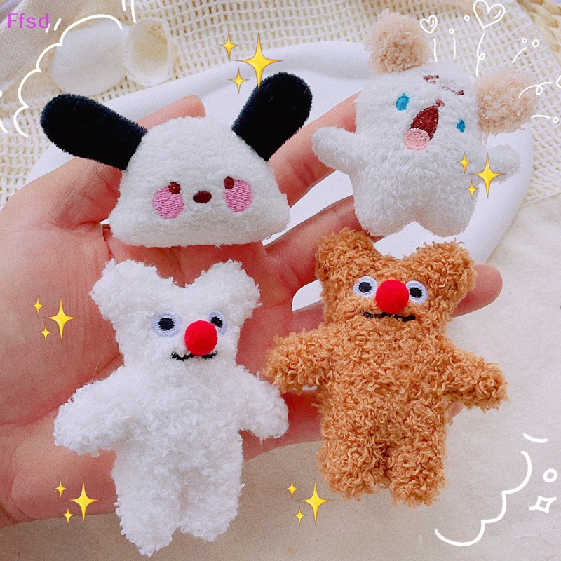 {Ffsd} Huy Hiệu Cài Áo Vải Lông Nhung Dễ Thương Phụ Kiện Quần Áo Jean * Bán Chạy