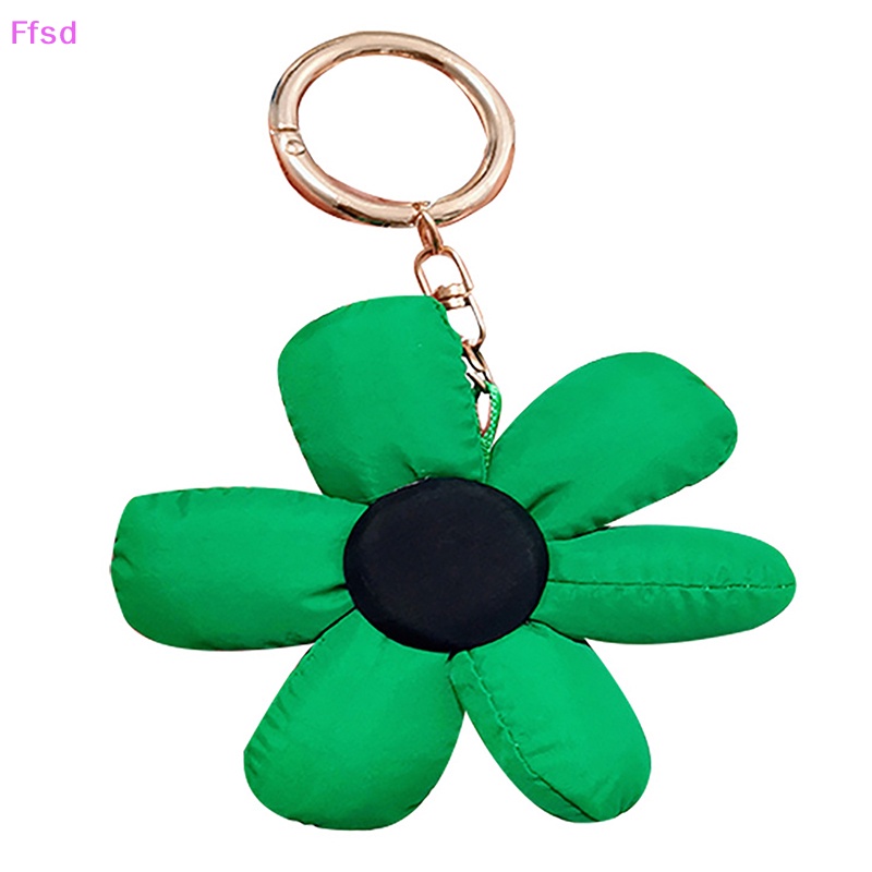 {Ffsd} 1 Móc Khóa Hình Hoa Hướng Dương Hồng Nhồi Bông Đáng Yêu Dành Cho Nữ