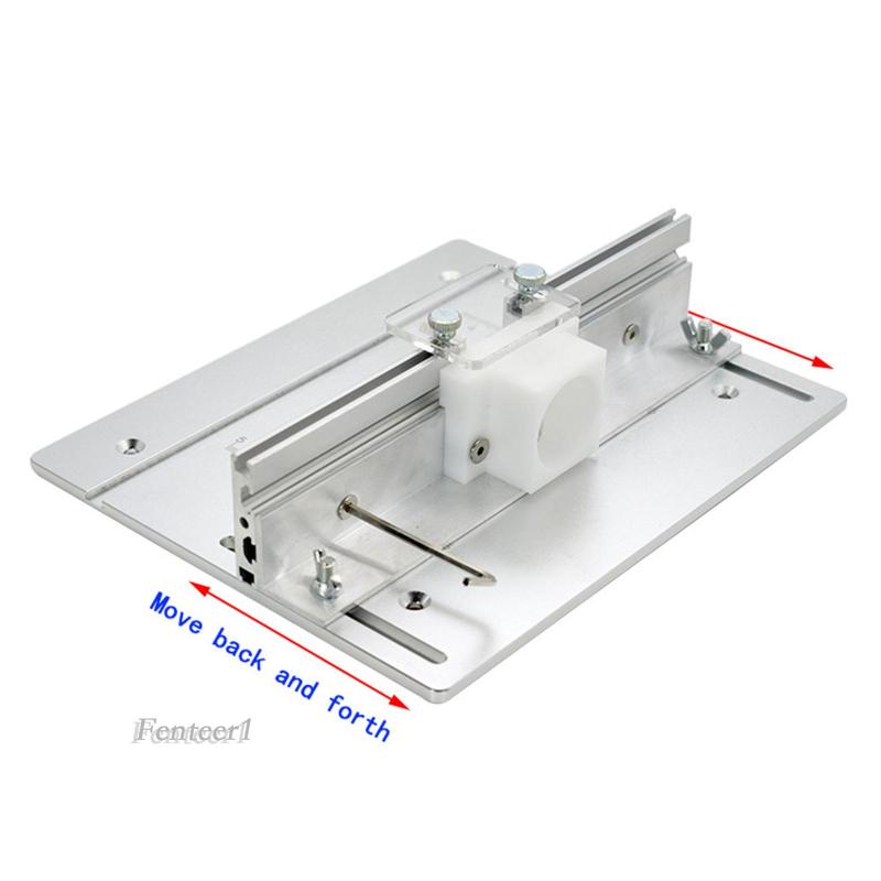 [Fenteer1] Đĩa Chèn Bộ Định Tuyến Hạng Nặng Cho Bàn Chế Tác Gỗ