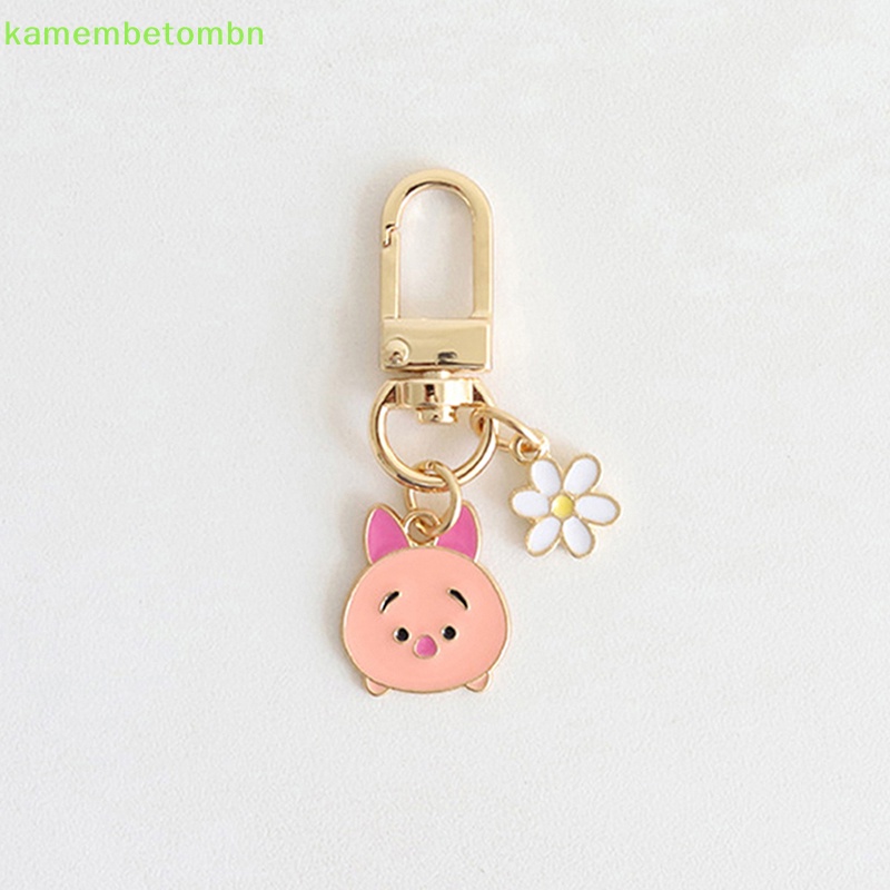 DISNEY Móc Khóa Hình Gấu Pooh Dễ Thương Chống Thất Lạc Cho Cặp Đôi