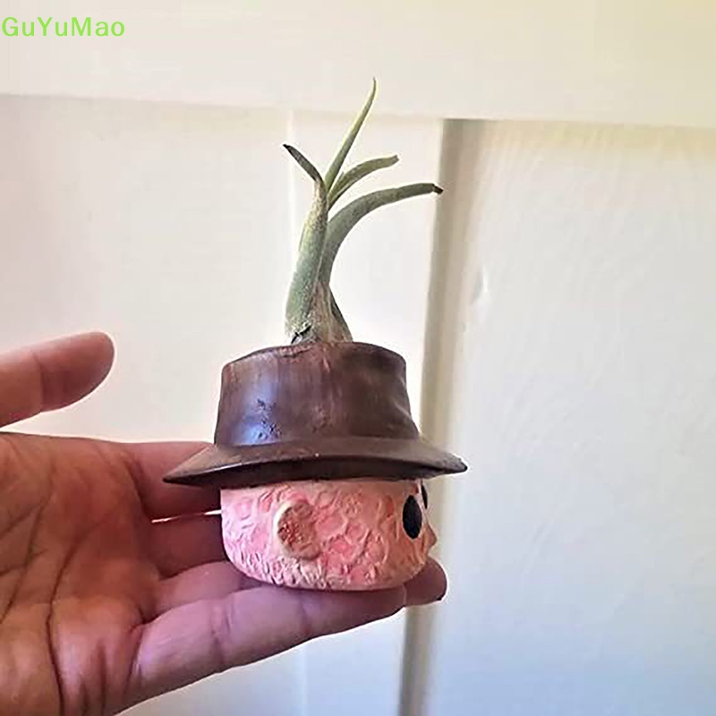 [cxGUYU] Chậu Cây Mini Hình Phim Kinh Dị Vui Nhộn Dùng Để Trang Trí Halloween PRTA