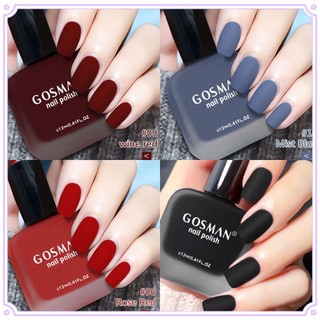 Sơn móng tay gosman 12ml 22 màu tùy chọn nhanh khô không thấm nước lâu trôi