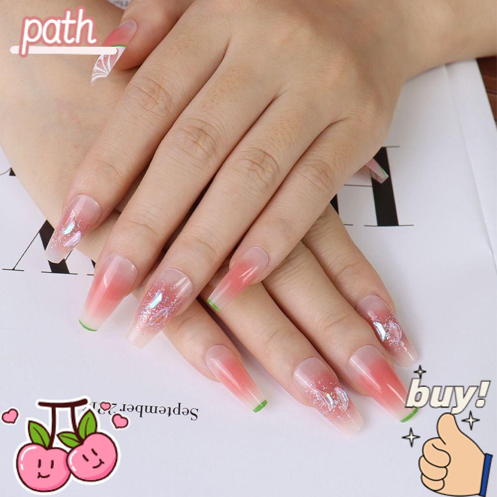 Set 24 Móng Tay Giả Có Thể Tháo Rời