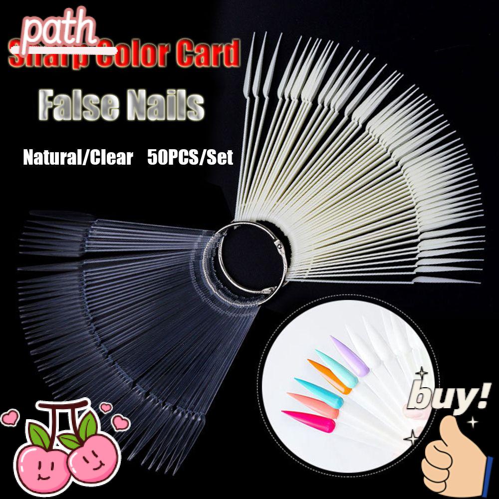 Bảng Móng Tay Giả Bằng Acrylic Trong Suốt Tự Nhiên DIY