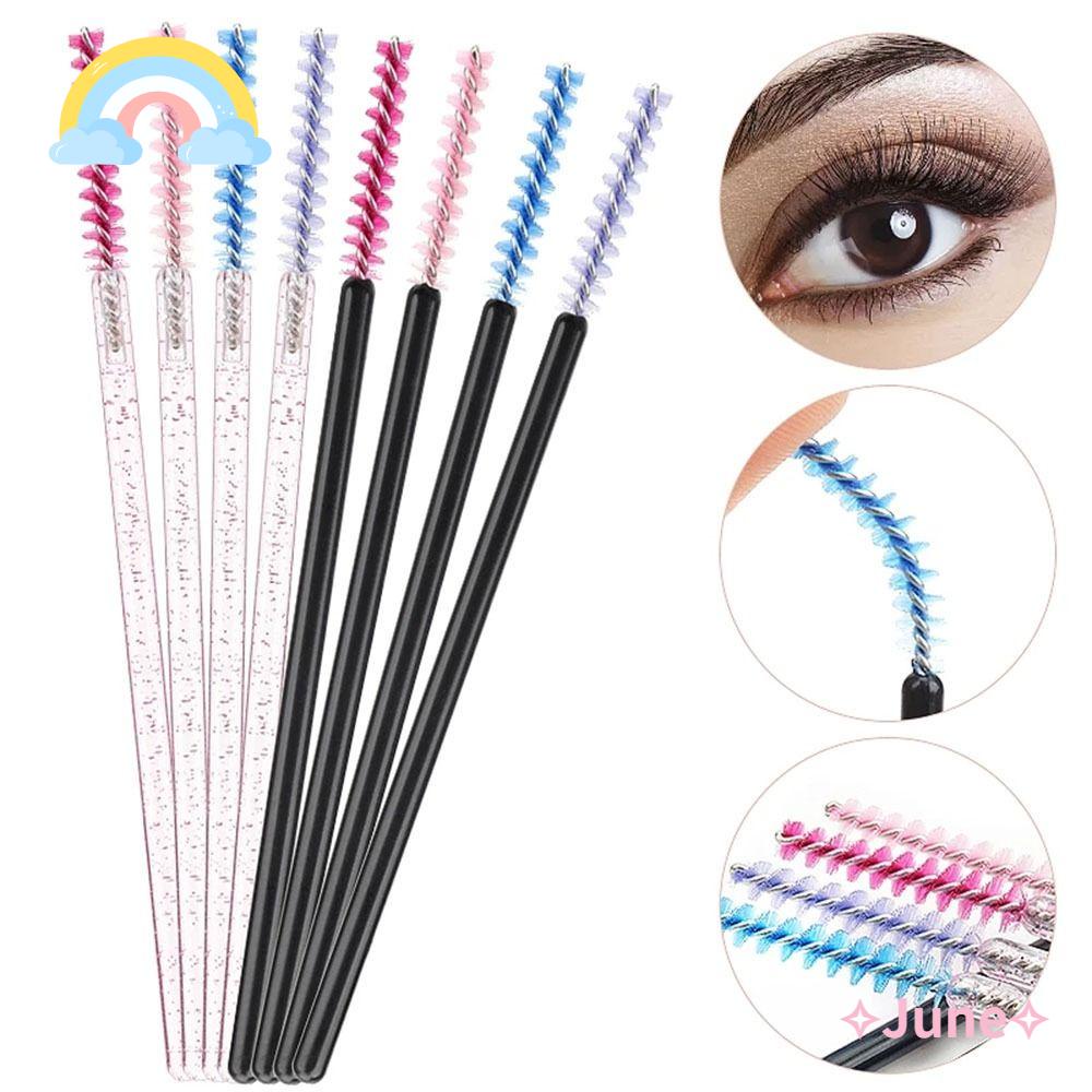 Bộ 100 Cọ Chuốt Lông Mi / Lông Mày Thiết Kế Nhỏ Gọn Tiện Dụng