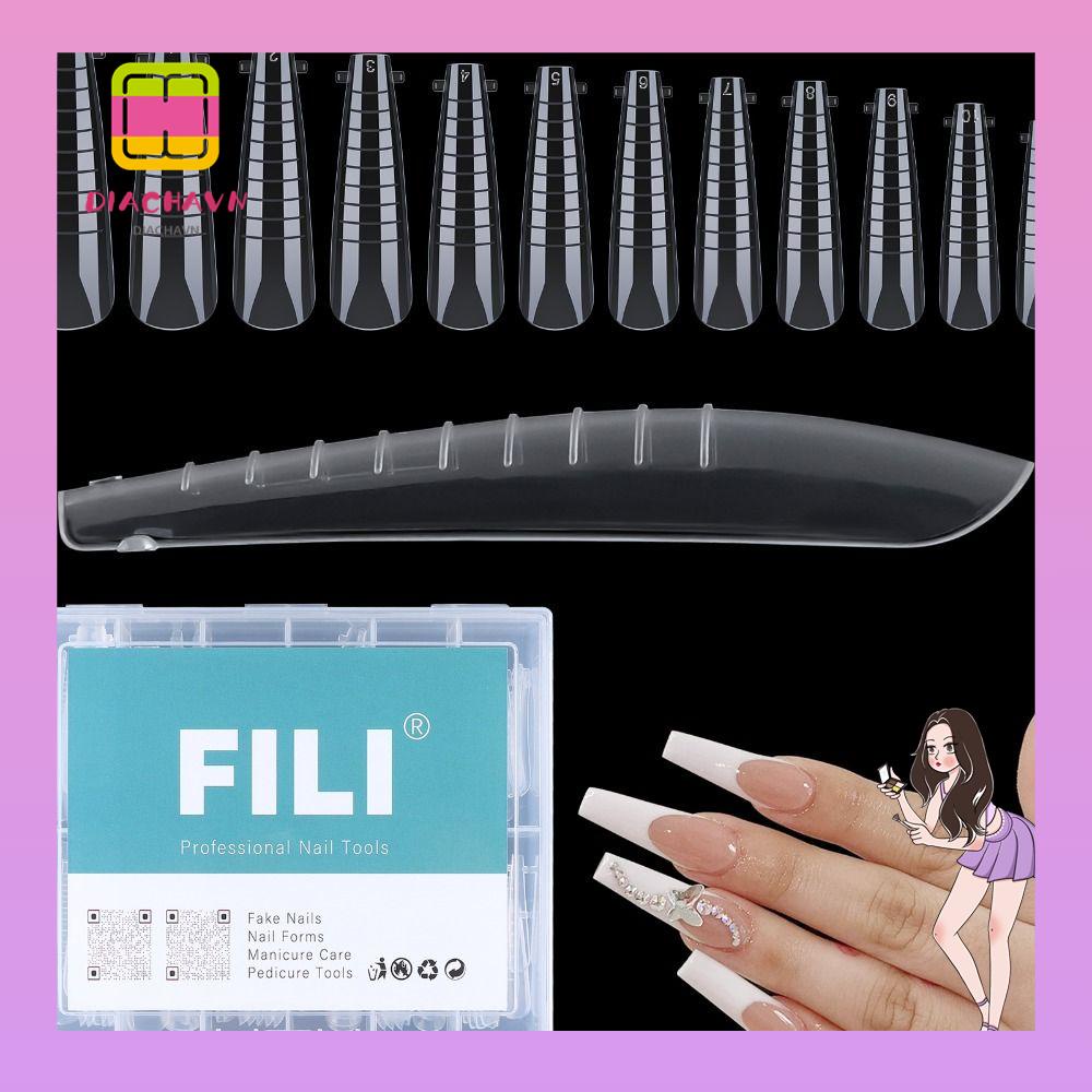Khuôn Làm Móng Có 12 Kích Cỡ Che Phủ Toàn Diện Phong Cách Pháp