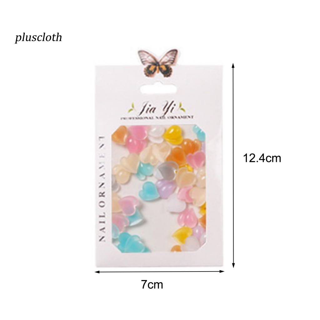 Túi 50 Phụ Kiện 3D Trang Trí Móng Tay Nghệ Thuật Không Phai Màu Chống Trầy Xước