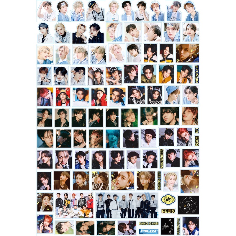 Set 100 Sticker 5 Sao Dán Trang Trí
