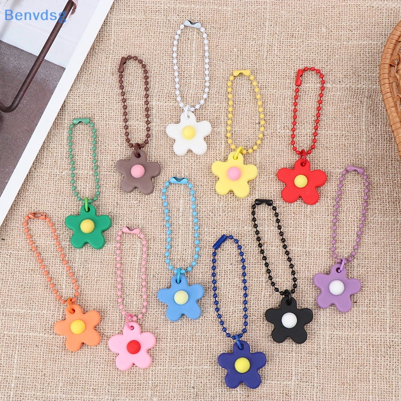 Benvdsg > Móc Khóa Xe Hơi / Ba Lô / Móc Khóa Hình Hoa Hướng Dương Nhỏ Nhiều Màu Dễ Thương Thích Hợp