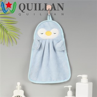 Khăn lau tay treo tường bằng sợi nhỏ dày dặn thấm hút tốt họa tiết hoạt hình dễ thương cho nhà bếp nhà tắm