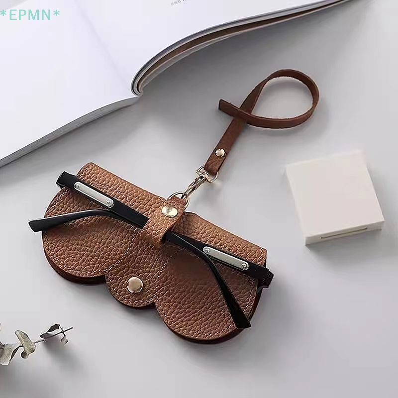Túi Da Đựng Mắt Kính Phong Cách Retro Mới