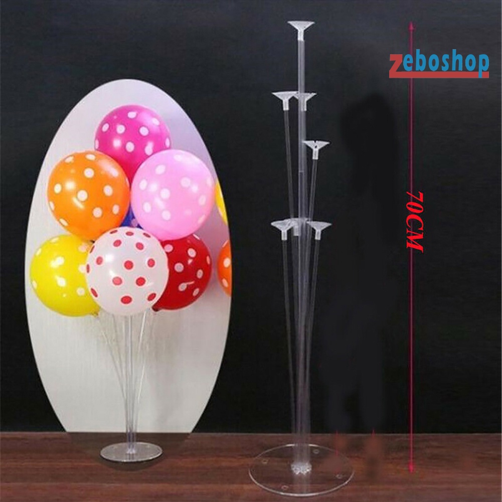 Giá Đỡ Trưng Bày Bong Bóng 8 Ống Dùng Trang Trí Tiệc Cưới / Sinh Nhật / Sinh Nhật