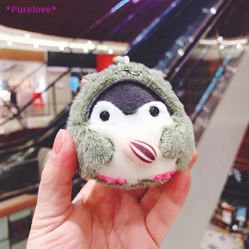 Móc Khóa Hình Chim Cánh Cụt Nhồi Bông Đáng Yêu Mới