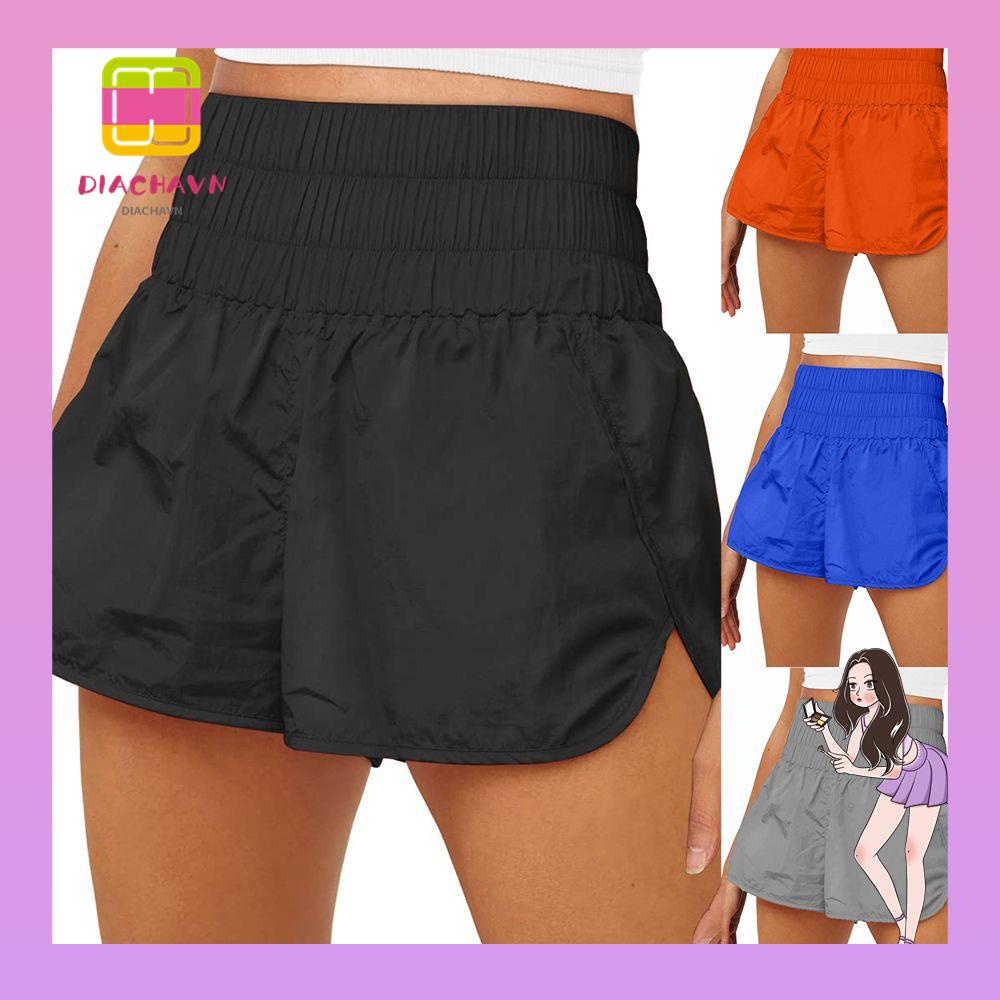 Quần Đùi Thể Thao Co Giãn Thời Trang Dành Cho Nữ