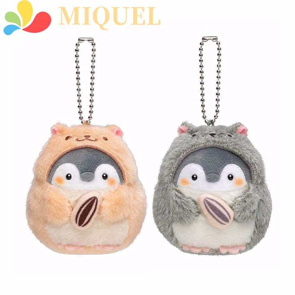 Móc Khóa Hình Chim Cánh Cụt Nhồi Bông Đáng Yêu