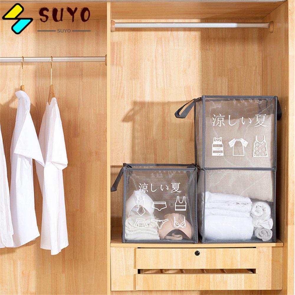 SUYO Túi Lưới Đựng Đồ Giặt Hai Tầng Có Thể Gấp Gọn Tiện Lợi