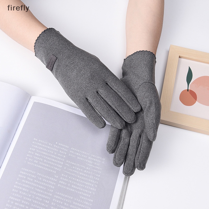 1 Đôi Găng Tay Lái Xe Máy / Đạp Có Thể Chạm Màn Hình Cảm Ứng Thời Trang Nữ