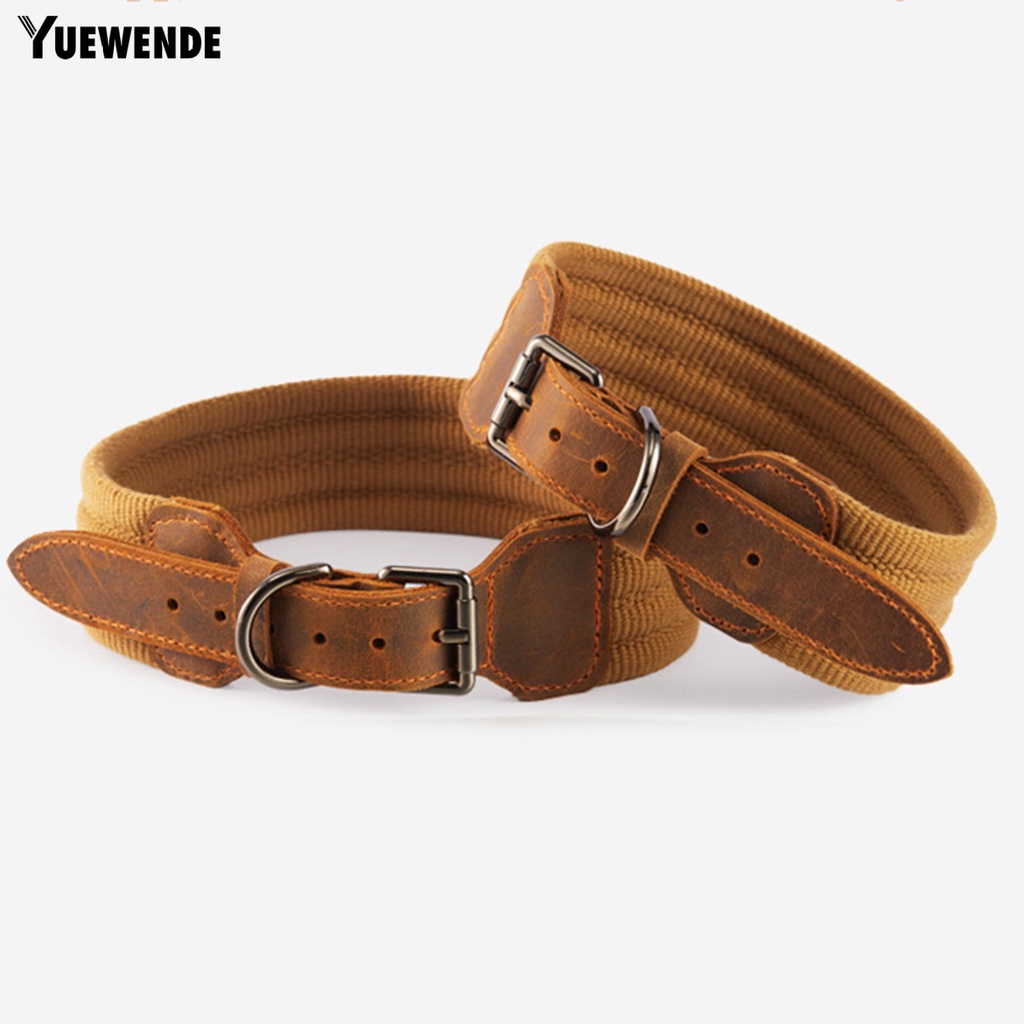 Vòng Cổ Giả Da Thoáng Khí Cho Thú Cưng