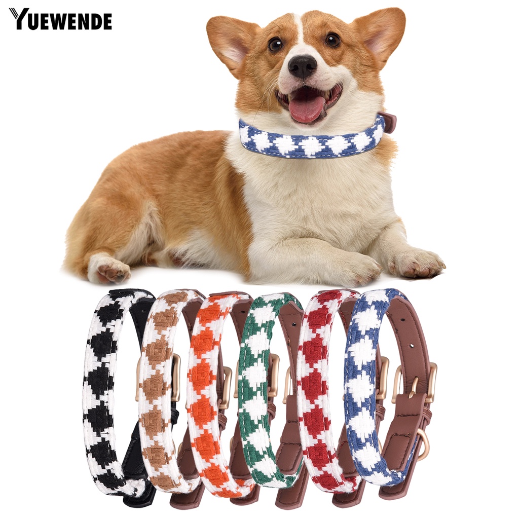 Vòng Cổ Bện Dây Dắt Thú Cưng Đi Dạo Chống Lạc Dễ Điều Chỉnh