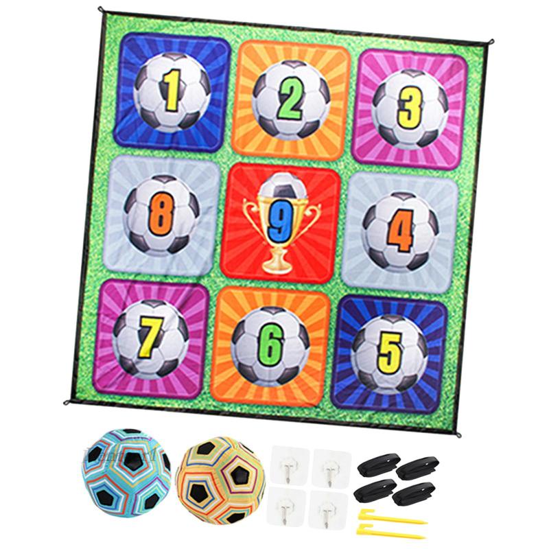 Đồ Chơi Ném Mục Tiêu Tương Tác Với Động Cơ Đá Bóng Cho Bữa Tiệc Bãi Biển Fenteer1